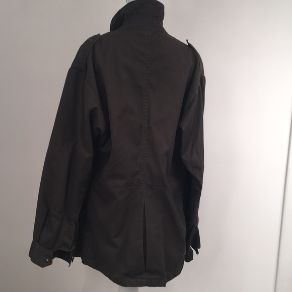 ✅ SOLD Military Jacket Unisex Olive Green LOTS pockets - Picture 4 of 14